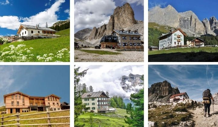 Refuge sur la traversée des Dolomites, de Vérone à Venise