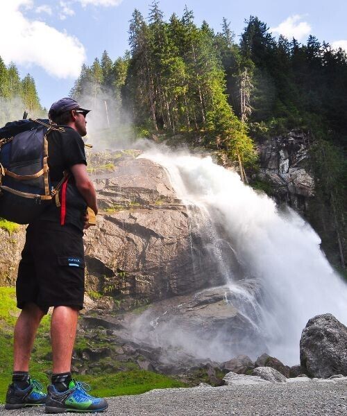 Cascade dans la vallée de KrimmIer Achental ©Johannes Braun